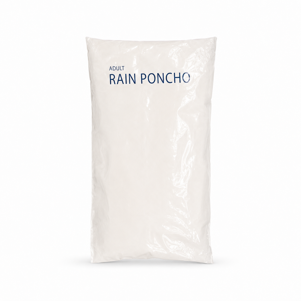 Pat O'Brien's Adult Rain Poncho - Reusable