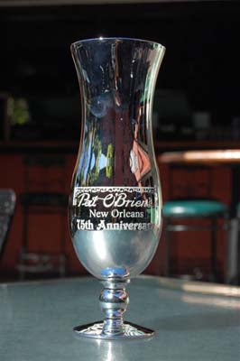 75th Anniversary glass