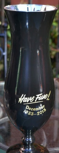 80th anniversary limited edition glass