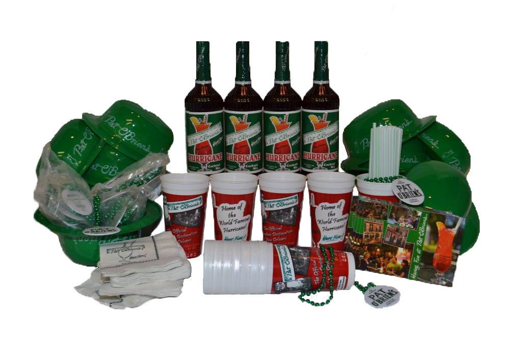 Pat O'Brien's Party Pack for 12 People (with Hurricane cups)