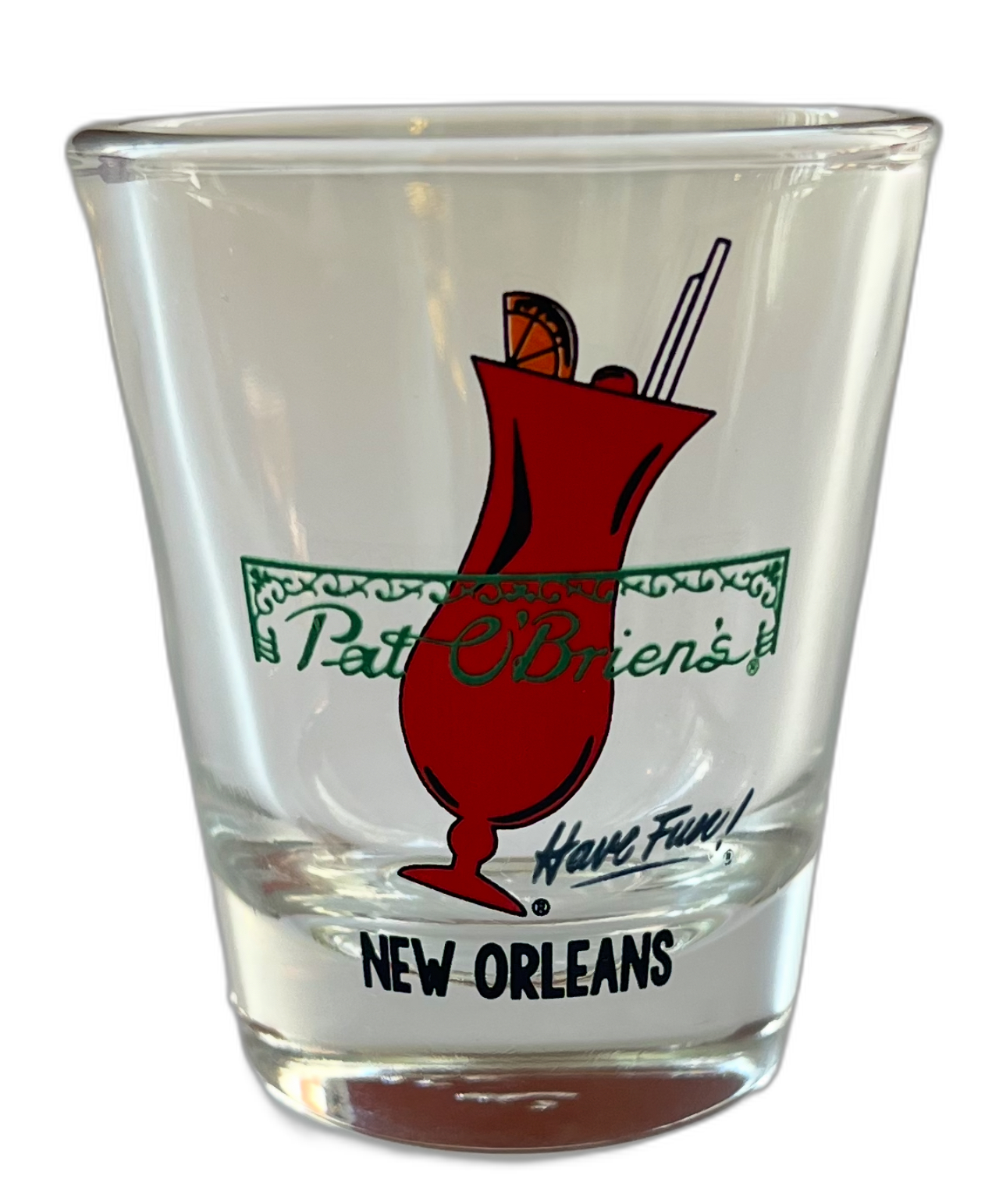 Pat O'Brien's shot glass