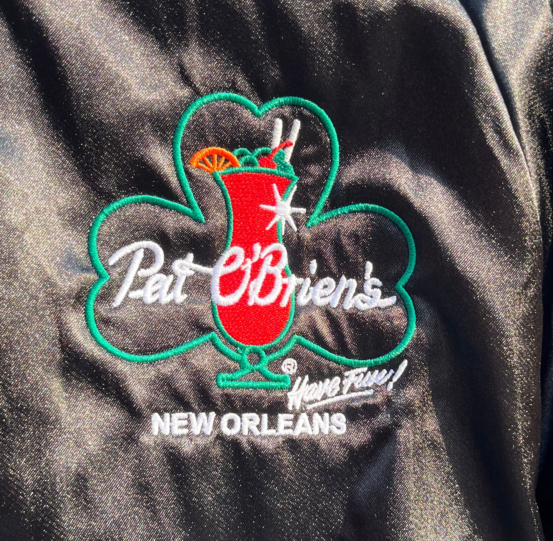 【新品未使用】BRIEEING × EPON MS LOGO BLOUSON Pat Obriens Bar Satin Jacket – Pat O'Briens Online Store